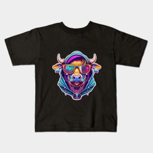 Cow Person 3 Kids T-Shirt